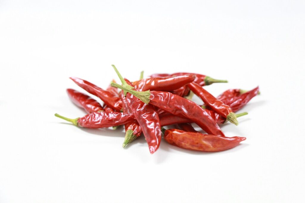 red chili peppers are one of the most popular spices.